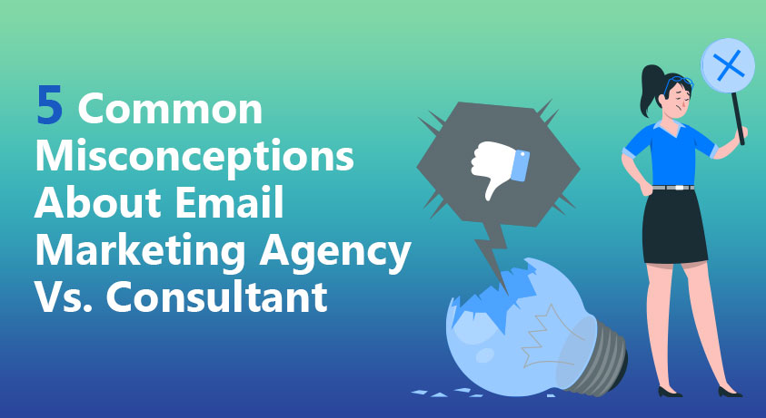 email marketing agency vs consultant banner
